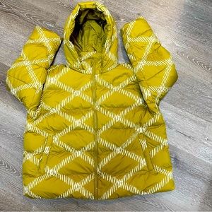 Ava & Viv Plus Size Women Short Puffer Coat Size 1X Green Diamond.